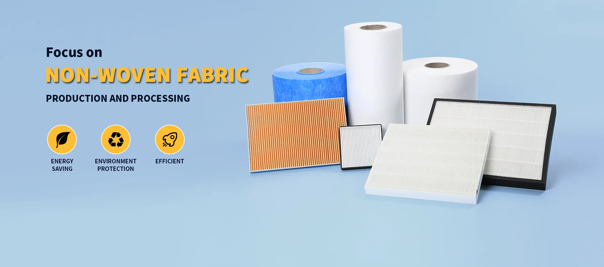 Cina Pemasok Bahan Filter Non-anyaman