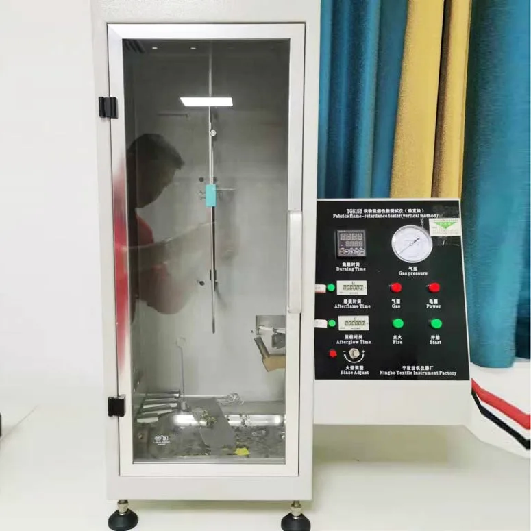Penguji Kinerja Tahan Api Kain YG815B (Metode Vertikal)